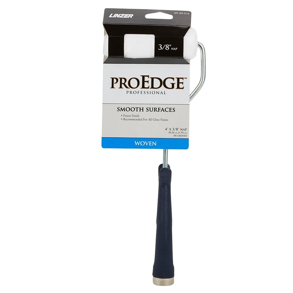 Linzer Pro Edge Professional Woven Roller with Frame, 4"