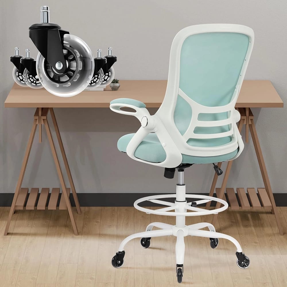 HYLONE Adjustable Ergonomic Office Chair, Blue