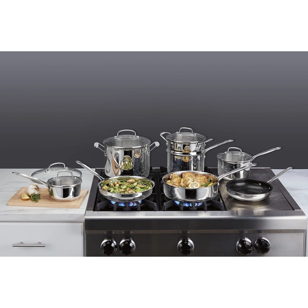 Cuisinart 13 Piece Stainless Cookware Set