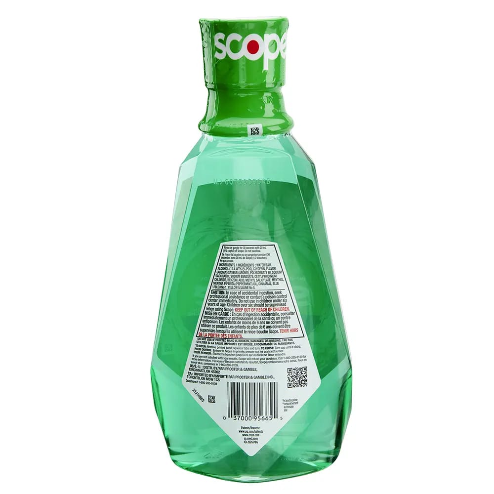 Scope Outlast Invincible Mouthwash, 1 L