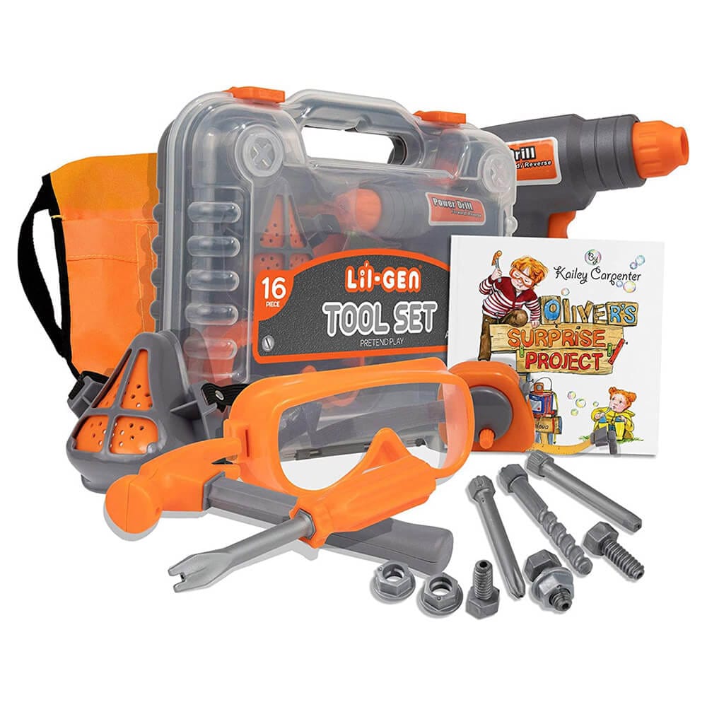 Li'l-Gen Kids Tool Set with Book