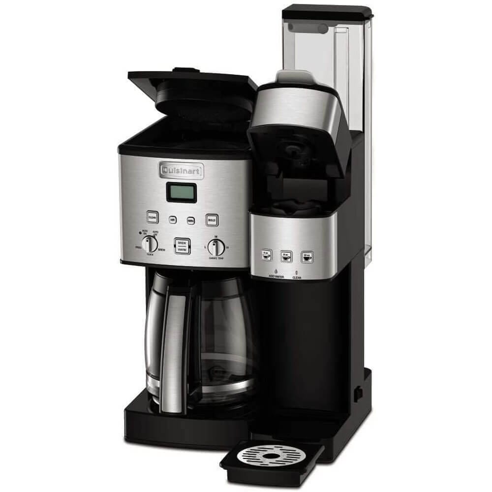 Cuisinart 12-Cup Coffee Maker & Single-Serve Brewer (Factory Refurbished)