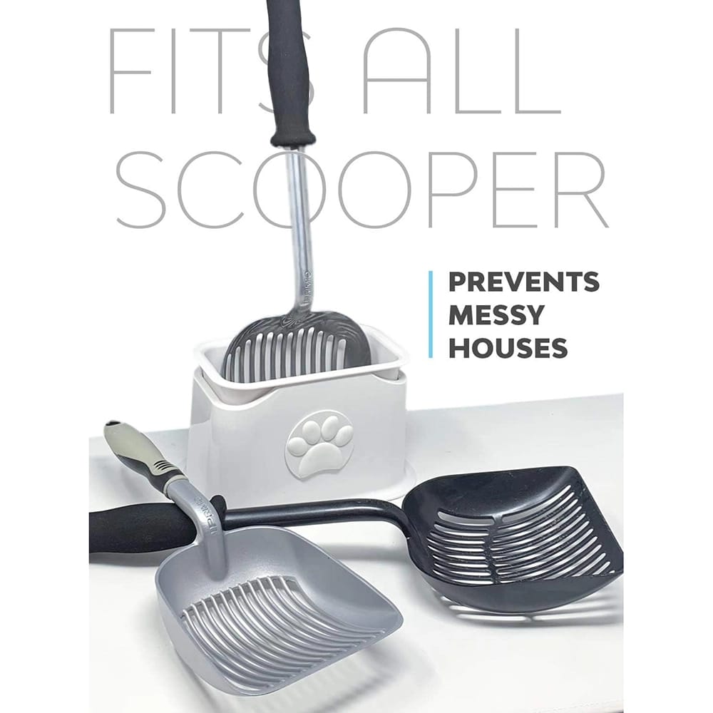 iPrimio Universal Cat Litter Scooper Holder