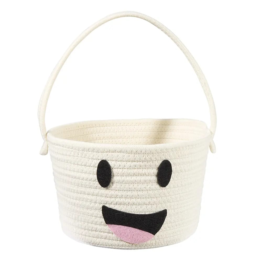 Braided Fabric Halloween Trick-Or-Treat Baskets