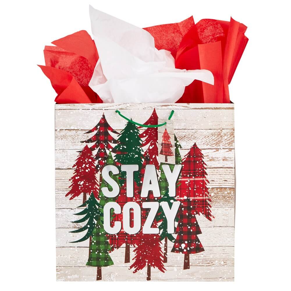 Jumbo Square Christmas Gift Bag