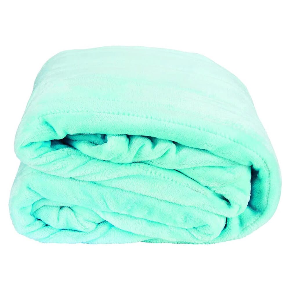 Westerly Electric Heated Throw Blanket, 50" x 60", Aqua