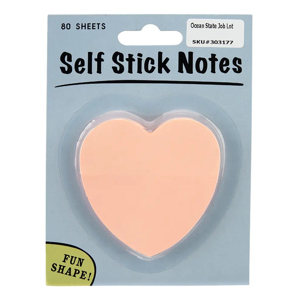 Self Stick Notes, 80 Sheets