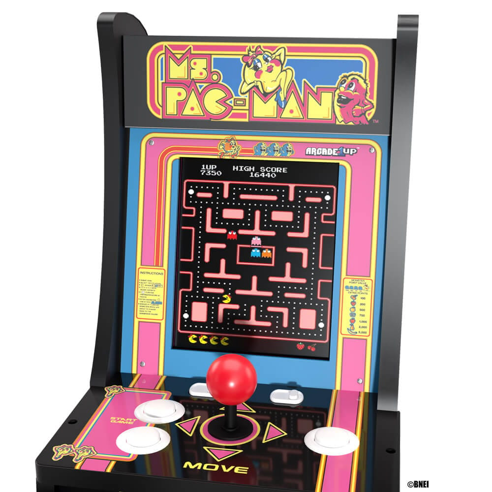 Arcade1Up Ms. Pac-Man 5-in-1 Counter-Cade