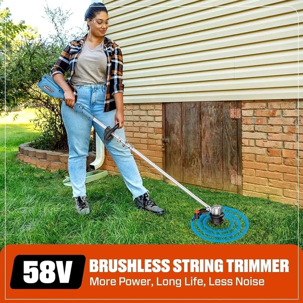 SENIX 58V Blower & Grass Trimmer Combo