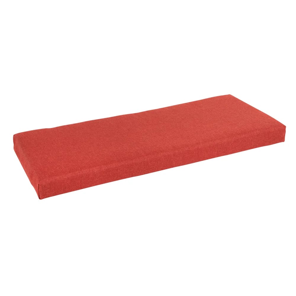 Outdoor Bench Cushion, Burnt Orange