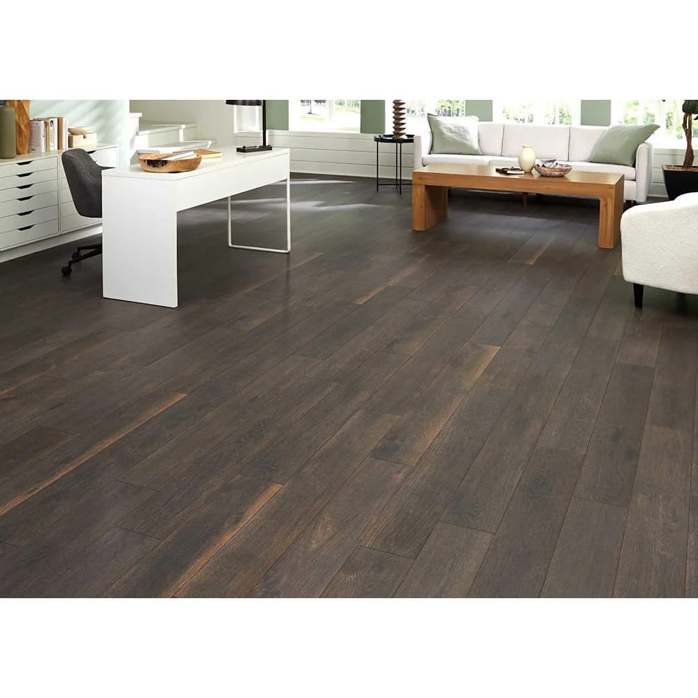 Duravana 8mm Pendragon Peak Oak Waterproof Hybrid Resilient Flooring, Brown, 22.1 sq. ft. ($3.39/sq. ft.)