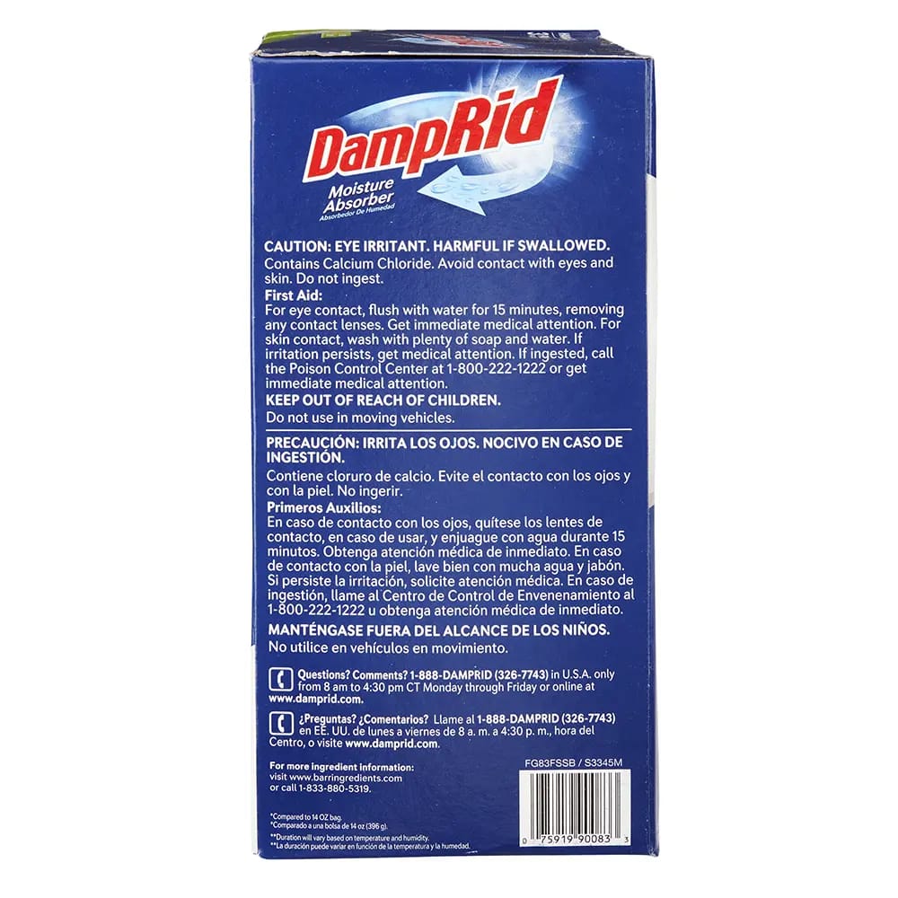 DampRid Fresh Scent Hanging Moisture Absorber, 3 Count