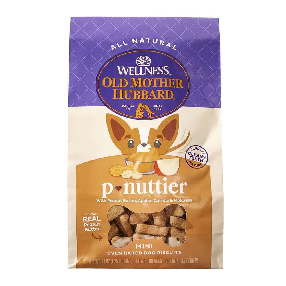 Old Mother Hubbard p-nuttier Mini Dog Biscuits, 20 oz