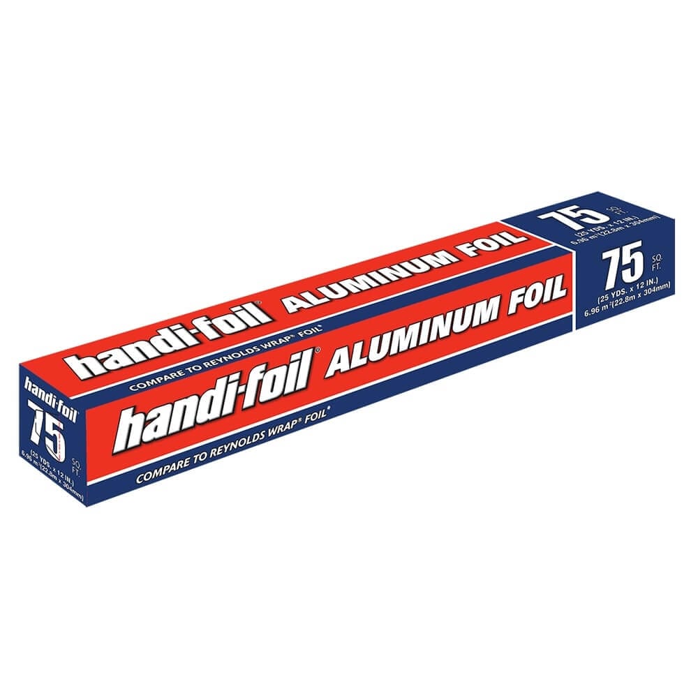 Handi-Foil Aluminum Foil Wrap, 75 sq ft