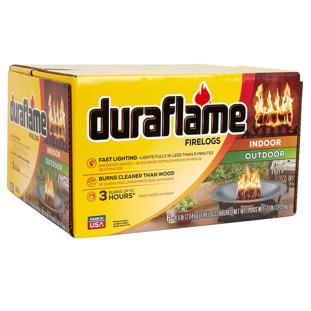 Duraflame Indoor/Outdoor Firelogs, 6 Count