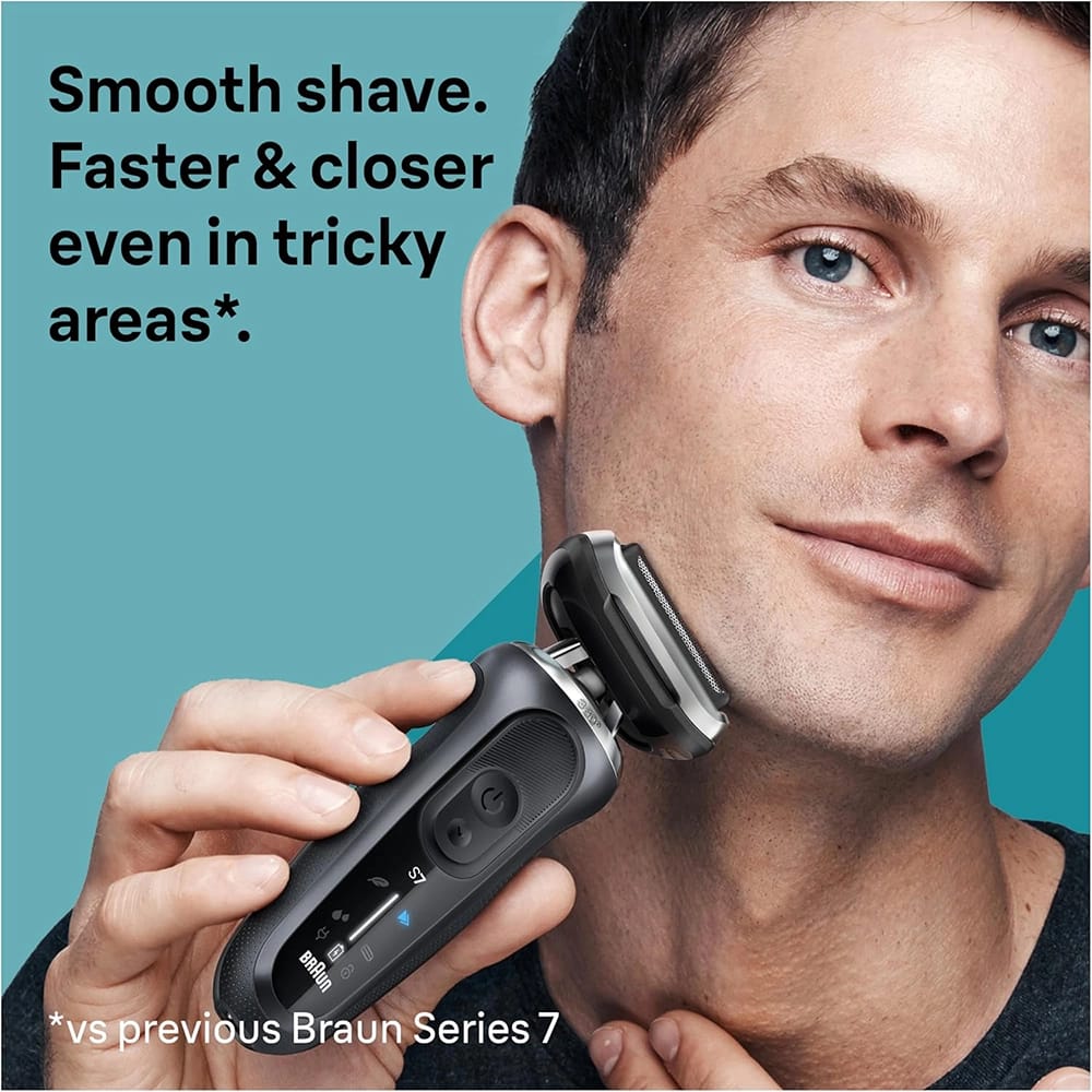 Braun Series 7 Electric Shaver, Space Gray