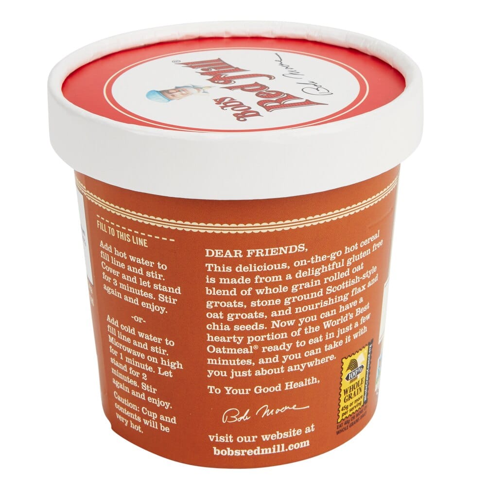 Bob's Red Mill Brown Sugar and Maple Oatmeal Cup, 2.15 oz