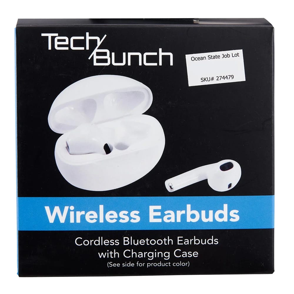 TechBunch Wireless Earbuds with Charging Case