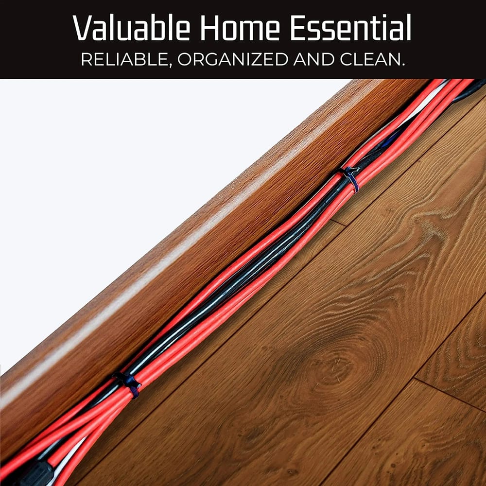 Bolt Dropper 8" Zip Ties, Black, 1000 Count