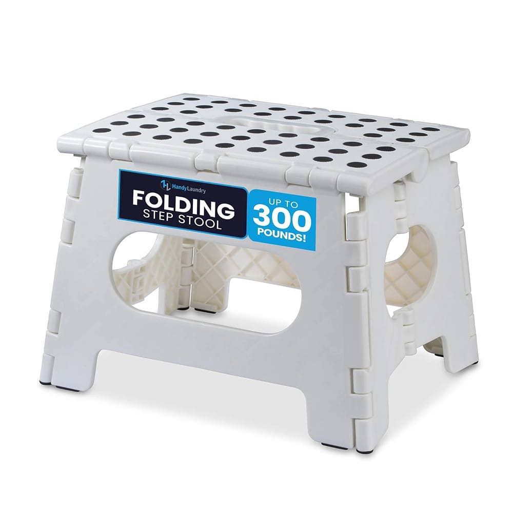 Archstone Handy Portable Step-Stool, White
