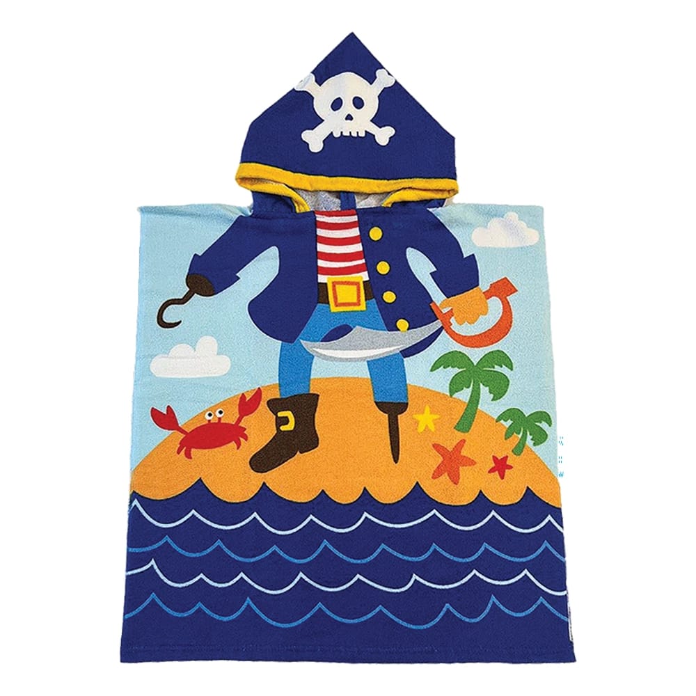 Hooded Kids Beach Towel, 24" x 48"