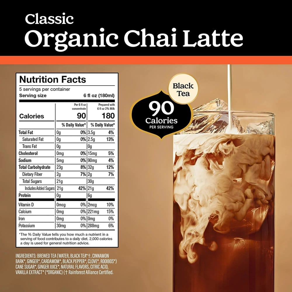Yogi Barista Classic Organic Chai Latte, 32 fl. oz.