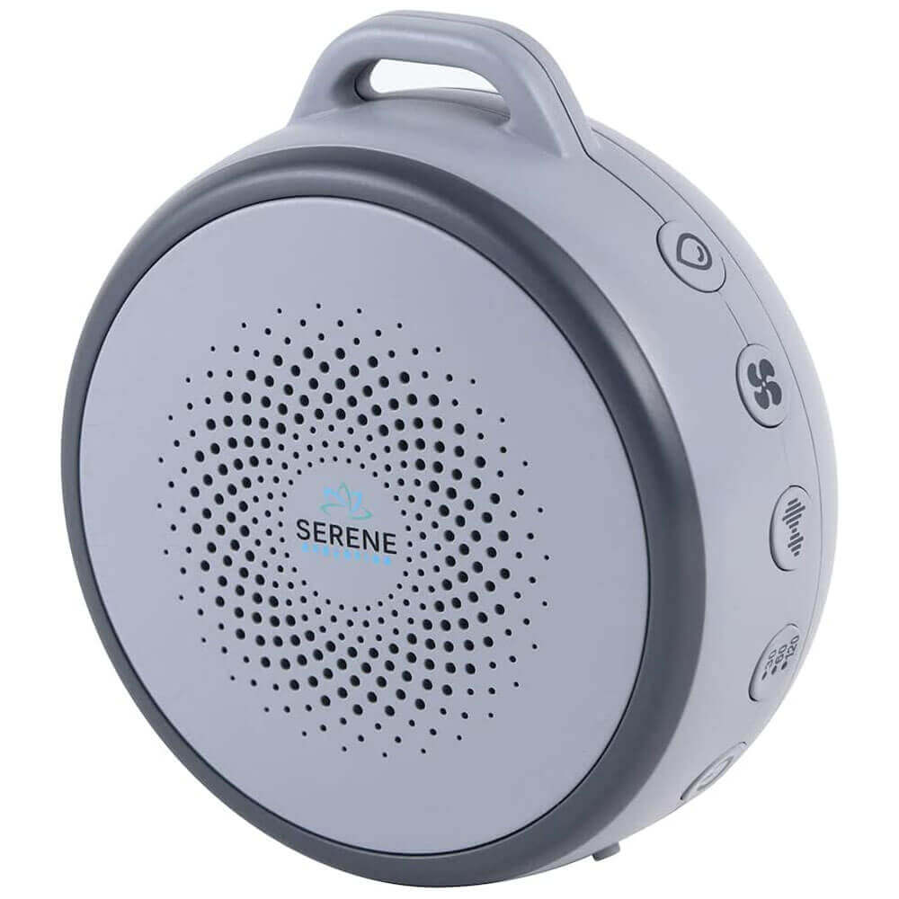 Serene Evolution Portable White Noise Machine with 18 Sounds for Babies