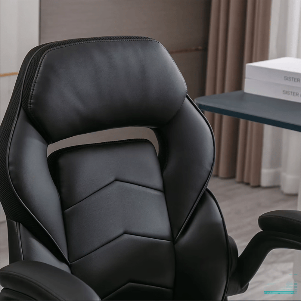 Lifesmart Ergonomic Gaming Chair, Black