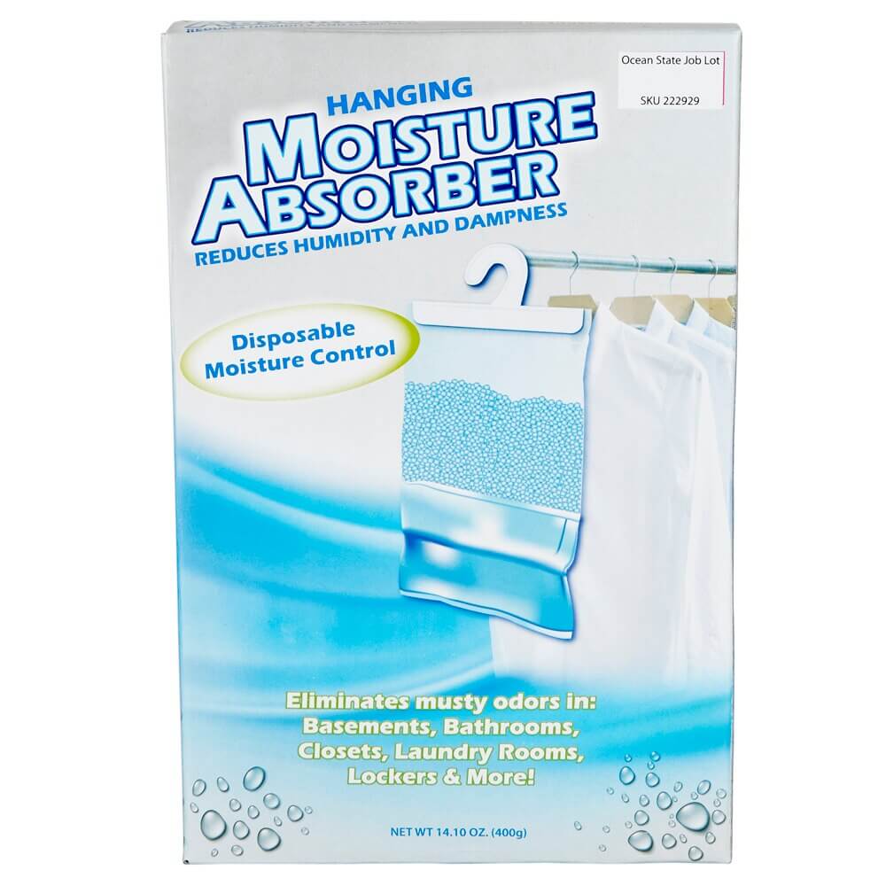 Hanging Moisture Absorber and Odor Eliminator