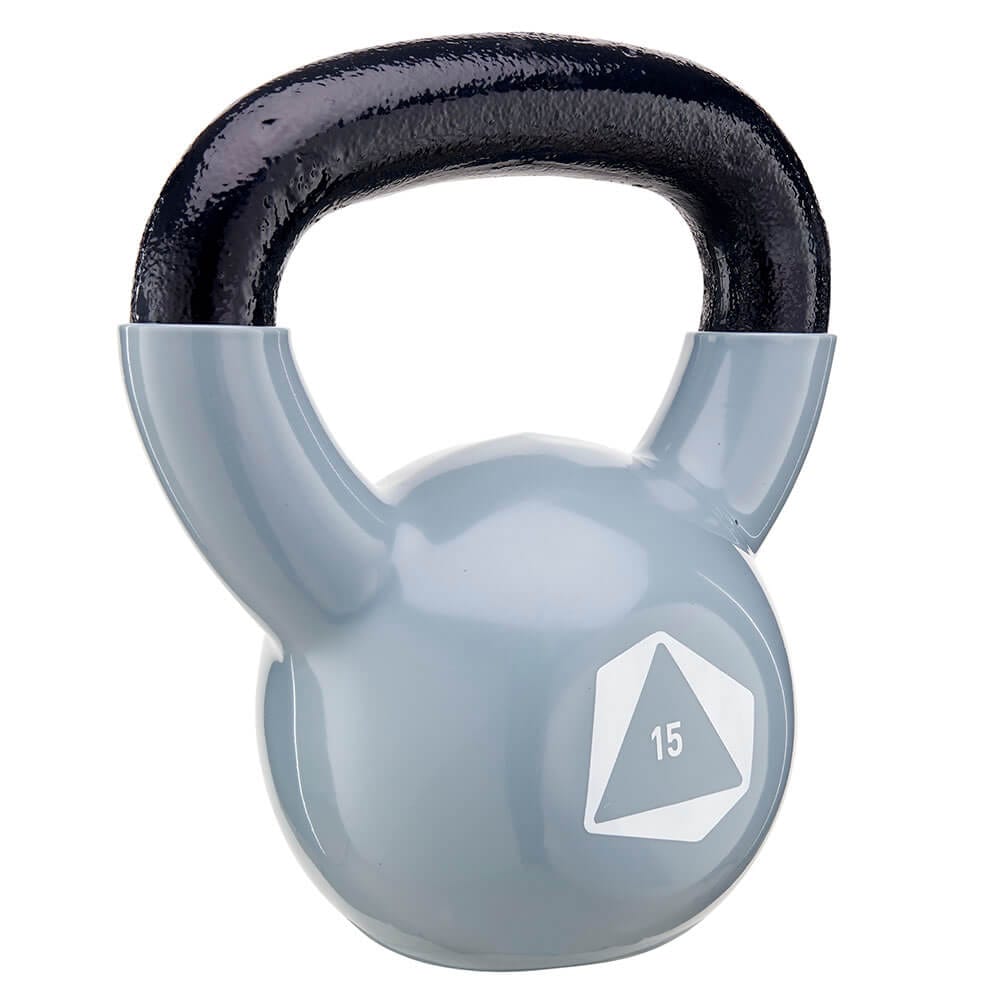 15 lb Vinyl Coated Kettlebell