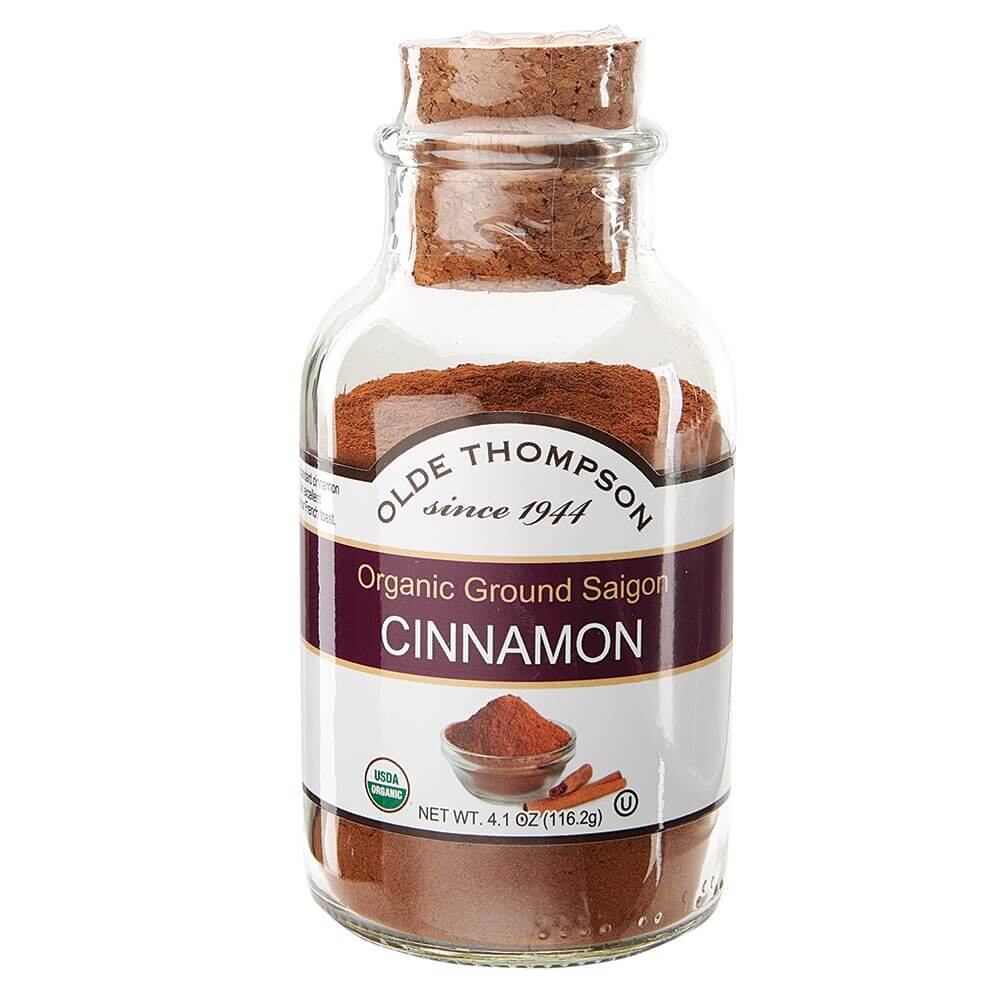 Olde Thompson Organic Ground Saigon Cinnamon, 4.1 oz