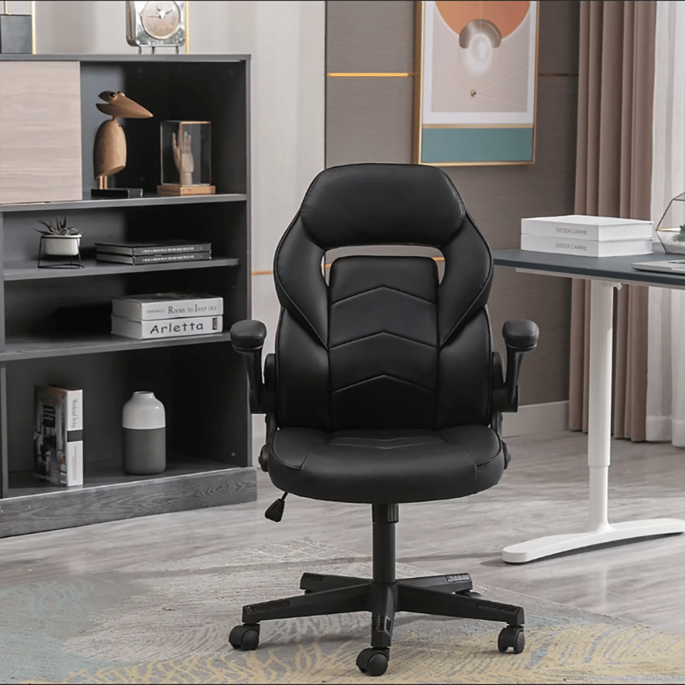 Lifesmart Ergonomic Gaming Chair, Black