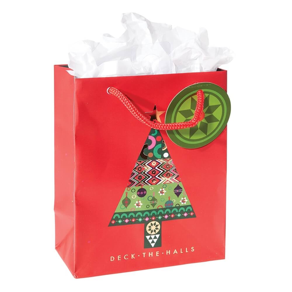 Small Whimsical Christmas Gift Bags