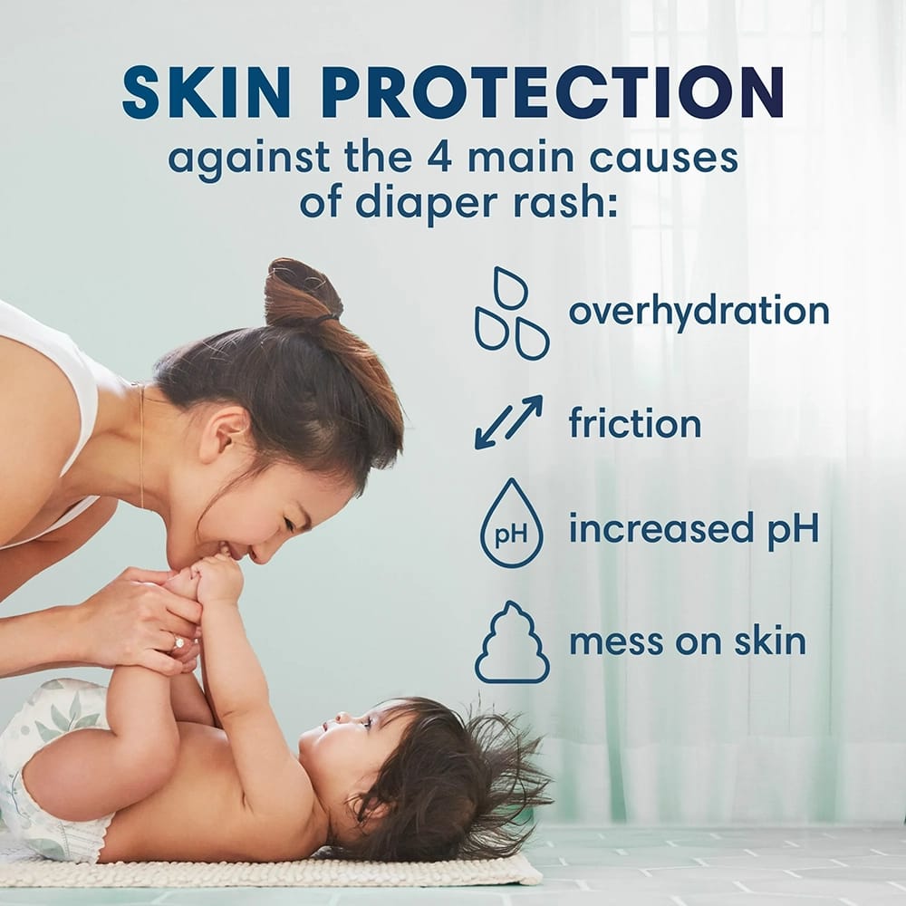 Pampers Pure Baby Diapers, Size 6, 42 Count