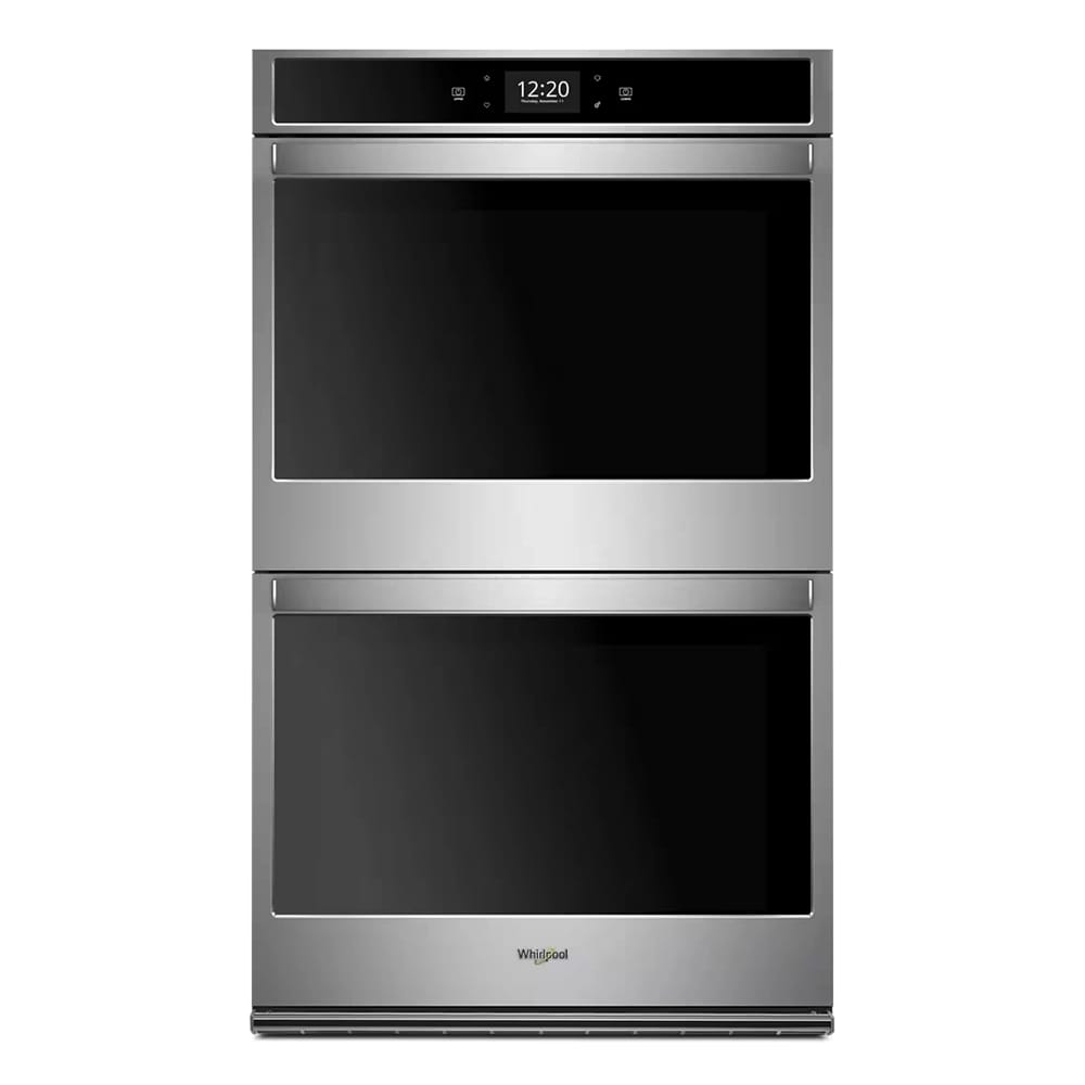 Whirlpool Smart Double Convection Wall Oven with Air Fry, 10.0 cu. ft.