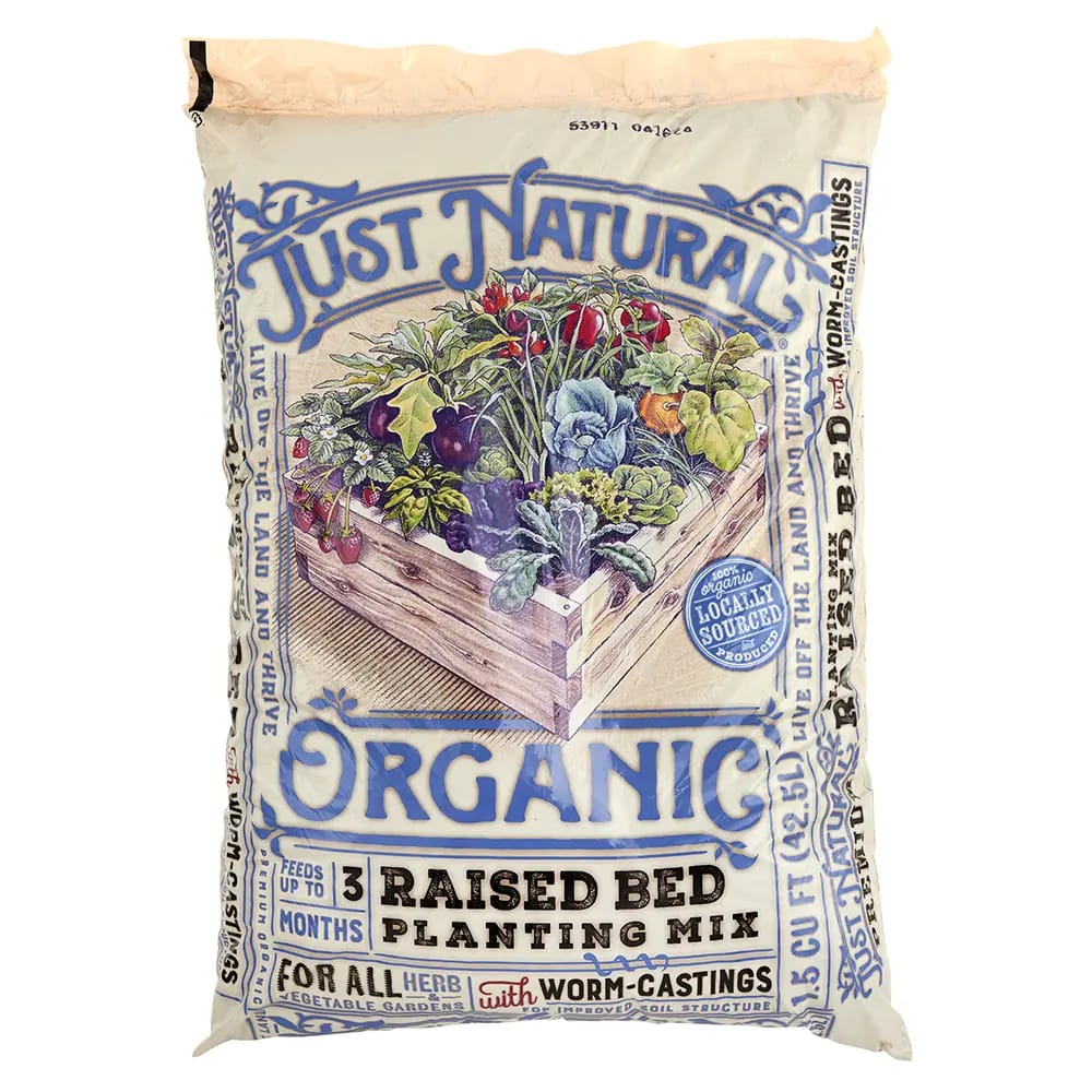 Just Naturals Organic Raised Bed Planting Mix, 1.5 cu ft