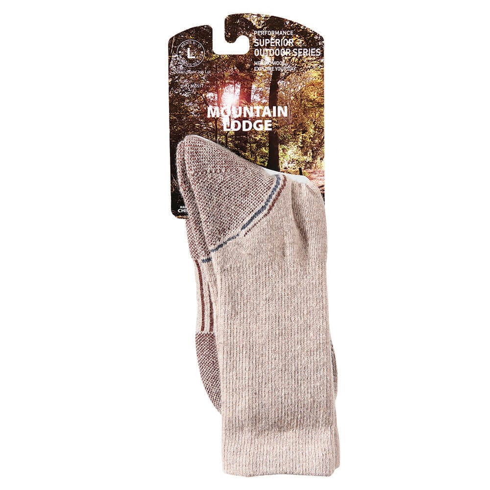 Mountain Lodge Men's Performance Outdoor Series Merino Wool Socks