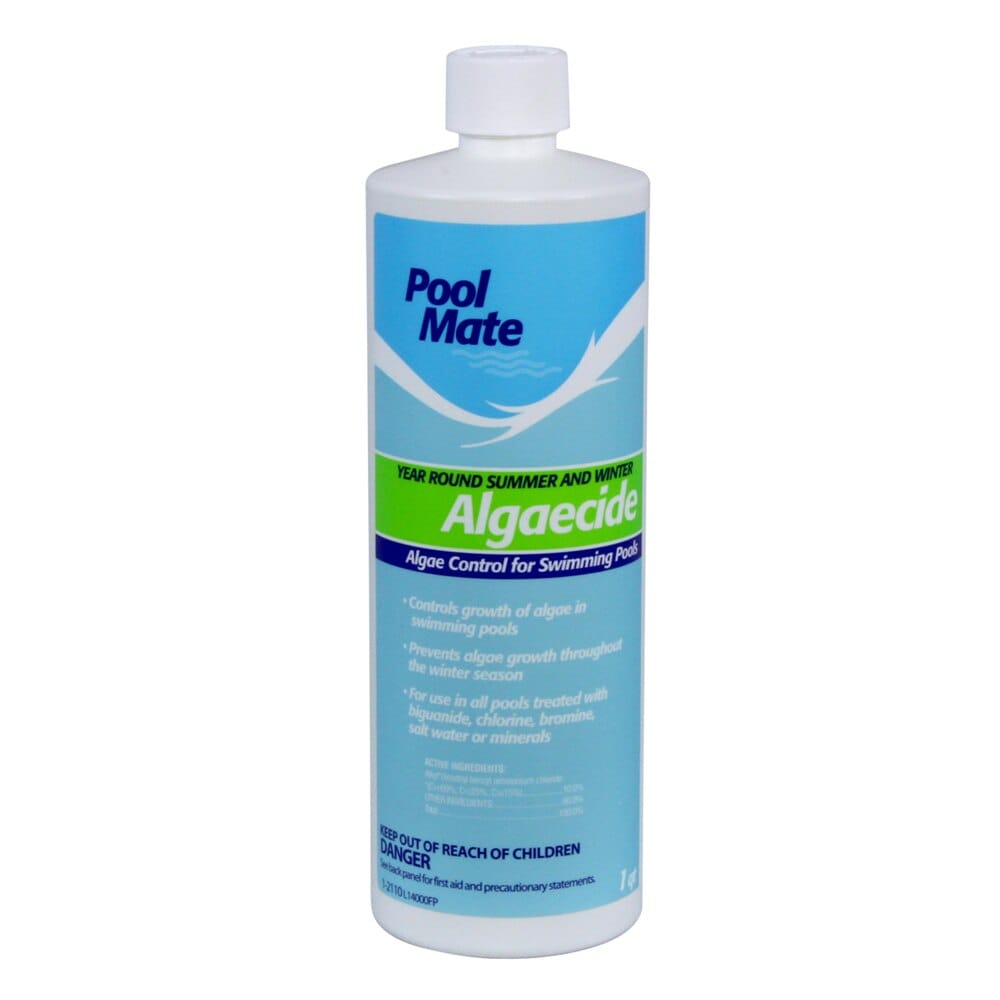 Pool Mate Year Round Algaecide, 1 Qt