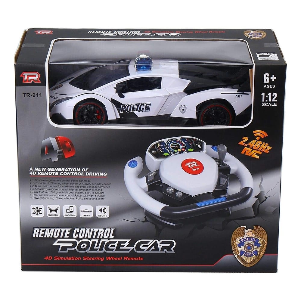 Top Race Remote Control Police Car