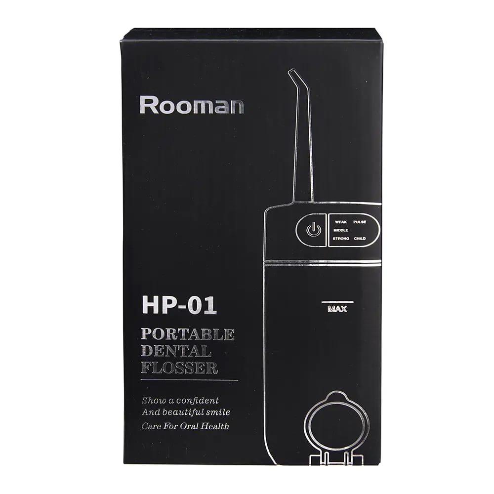Rooman Portable Dental Water Flosser, White