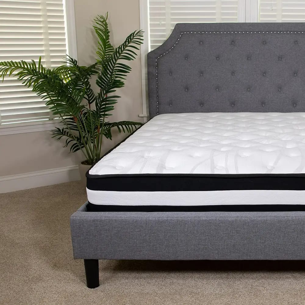 Flash Furniture Millennium Comfort 10" Foam and Pocket Spring Firm Mattress, King