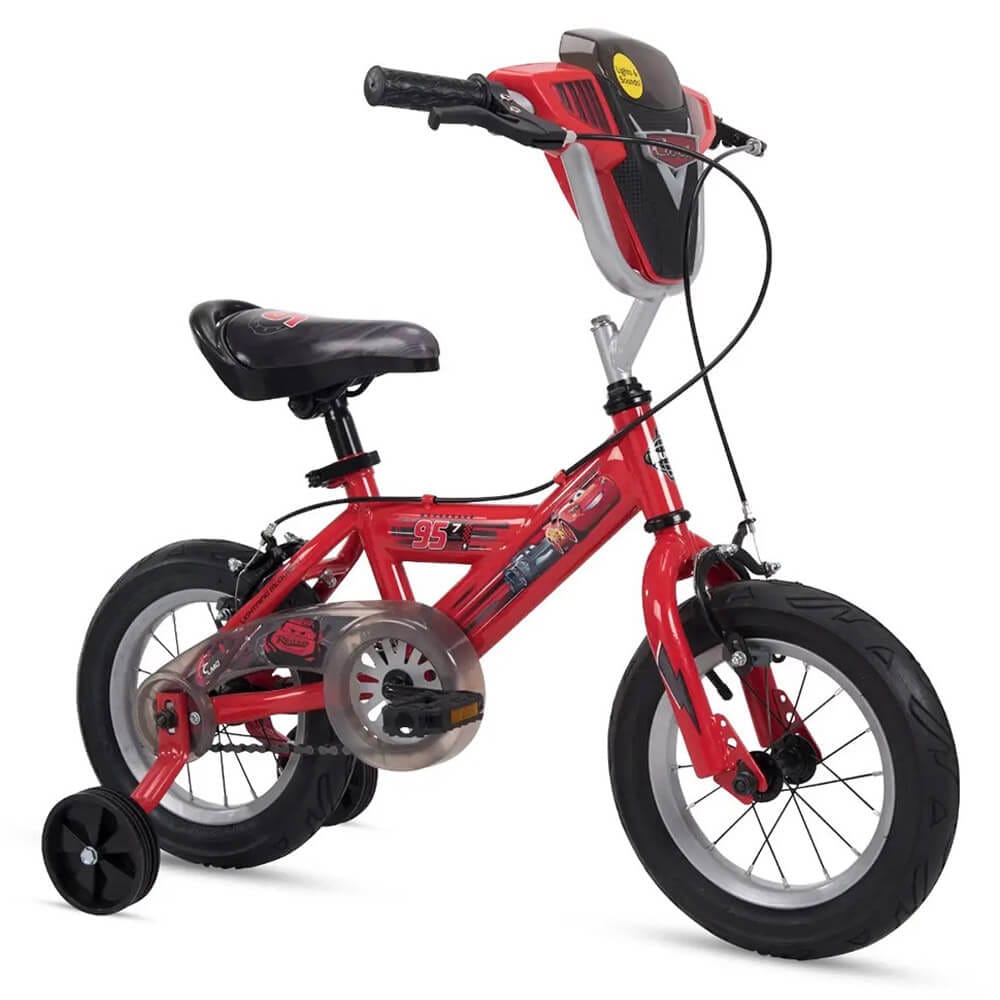 Huffy Disney Pixar Cars Kids' 12-Inch Bike, Red