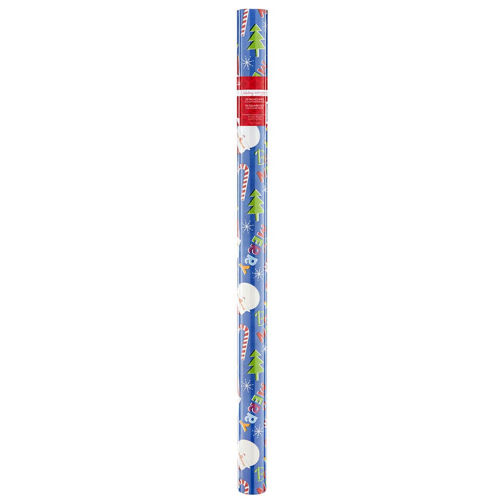 Christmas Wrapping Paper Roll, 90 sq ft