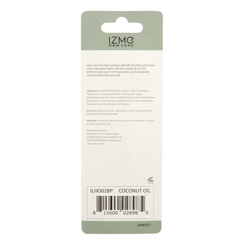 Izme Coconut Hydrating Lip Oil, 0.51 fl. oz.