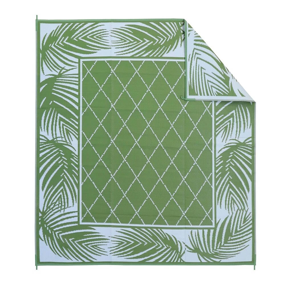 Aurora 9'x9' Reversible Patio Rug