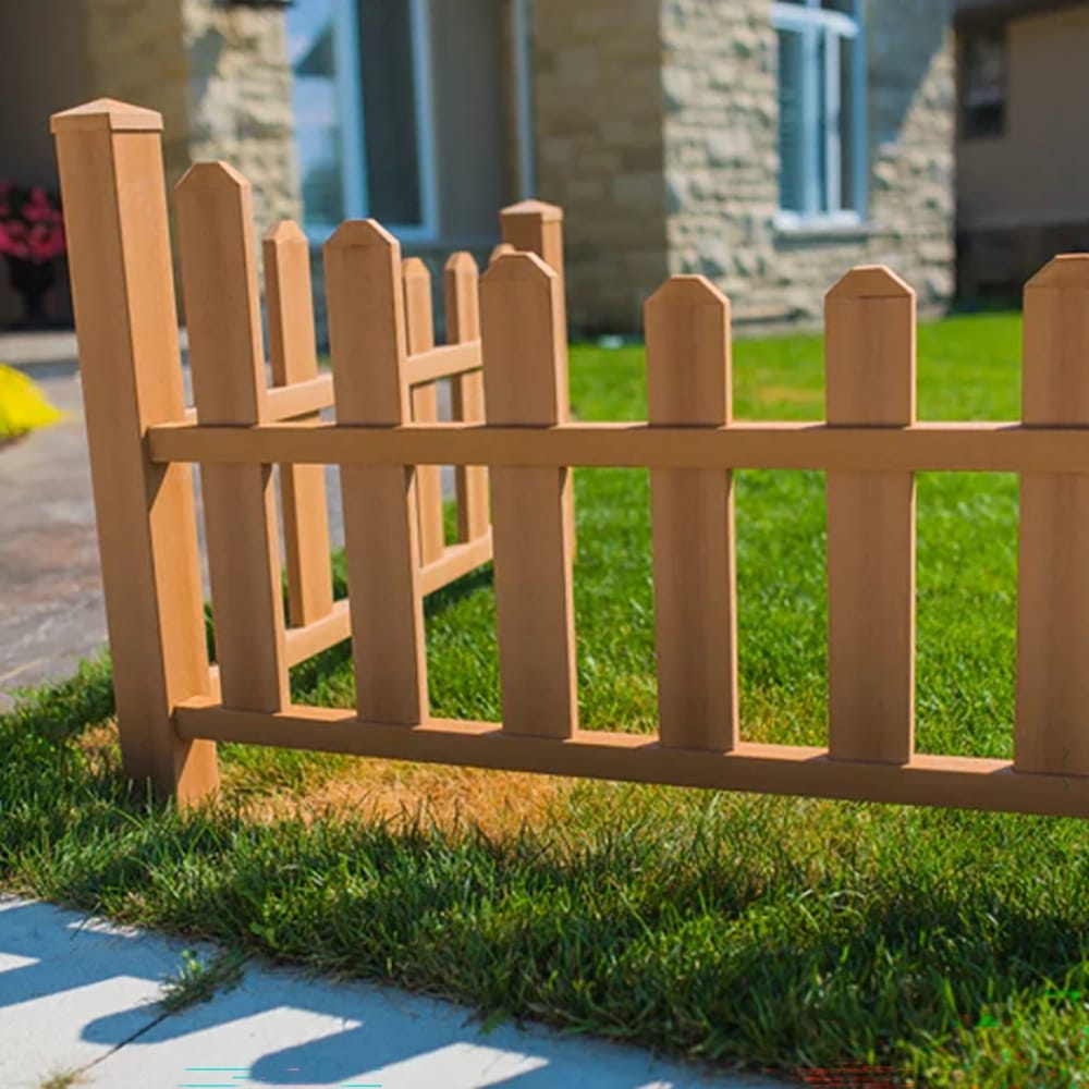 Vita Country Corner Picket Fence
