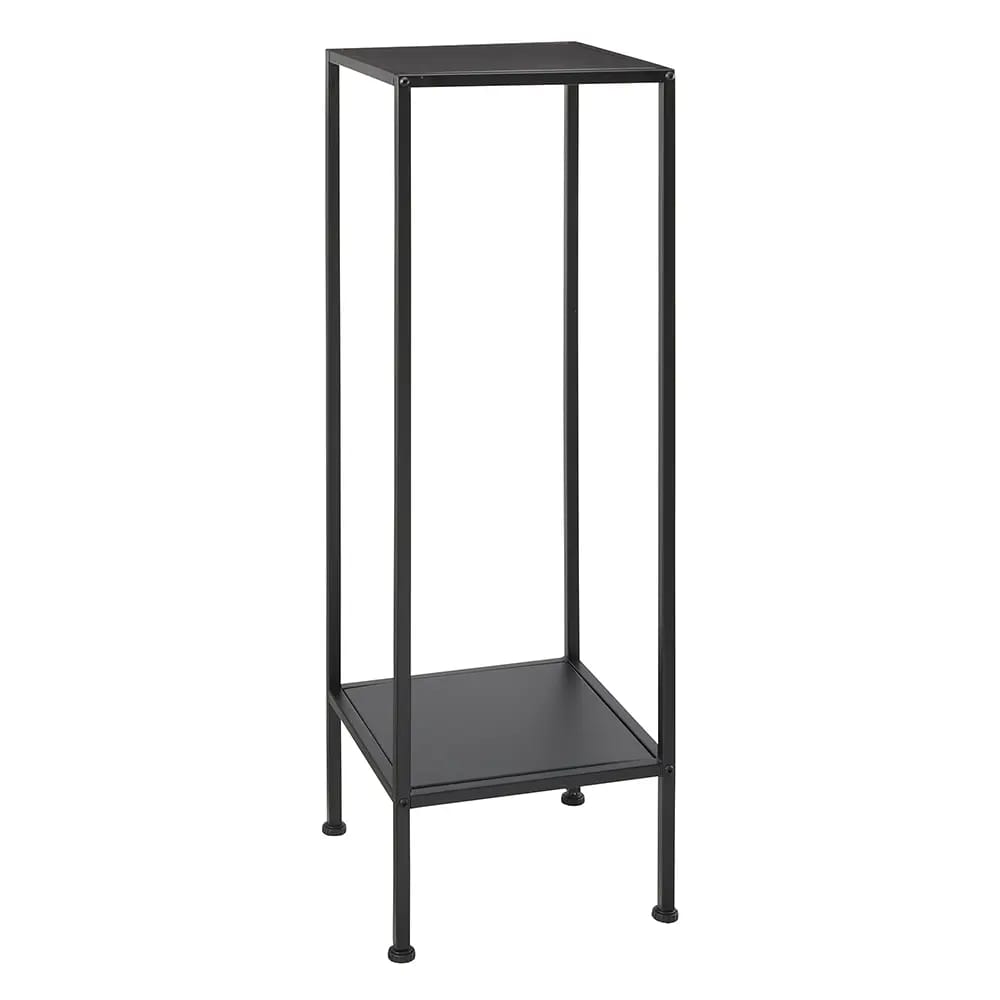 Idzo Tall Metal Plant Stand, Black