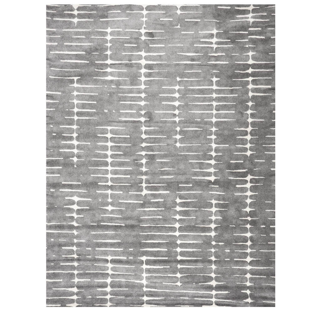 Balta Chill 9'2" x 12' Area Rug, Milo Gray & Ivory