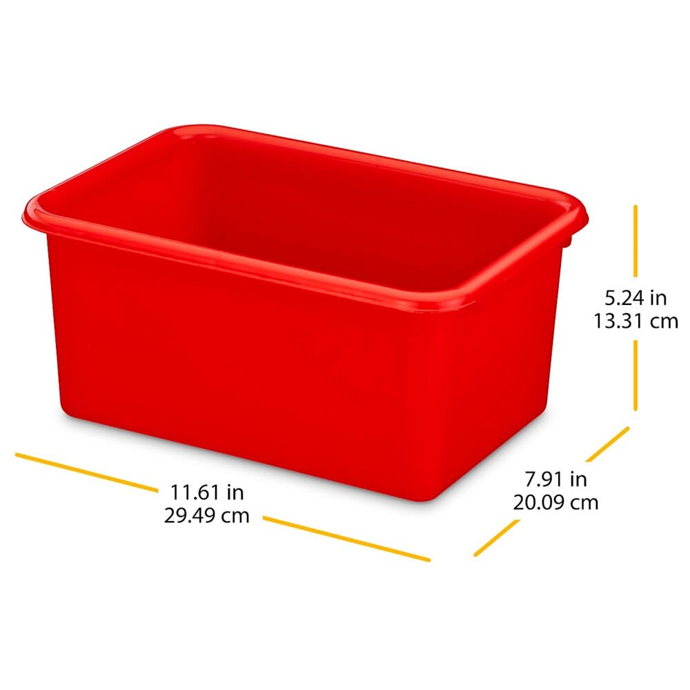 Whitmor 12-Bin Storage Organizer, Primary Colors