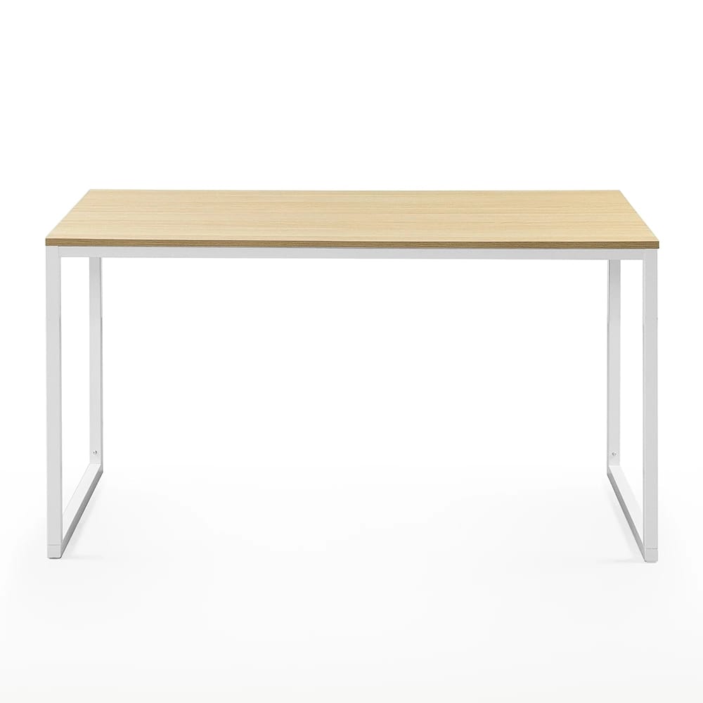 Zinus 47" Desk, White/Natural